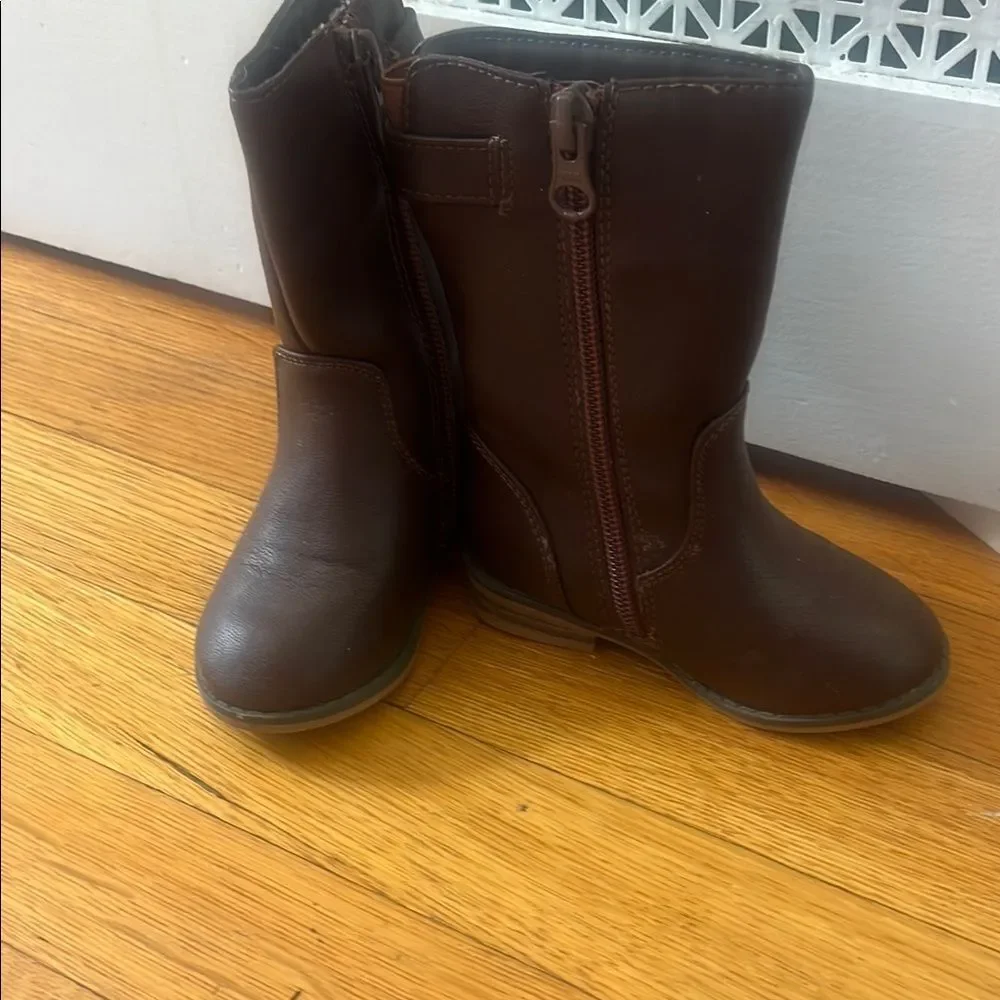 Brown Kids Boots